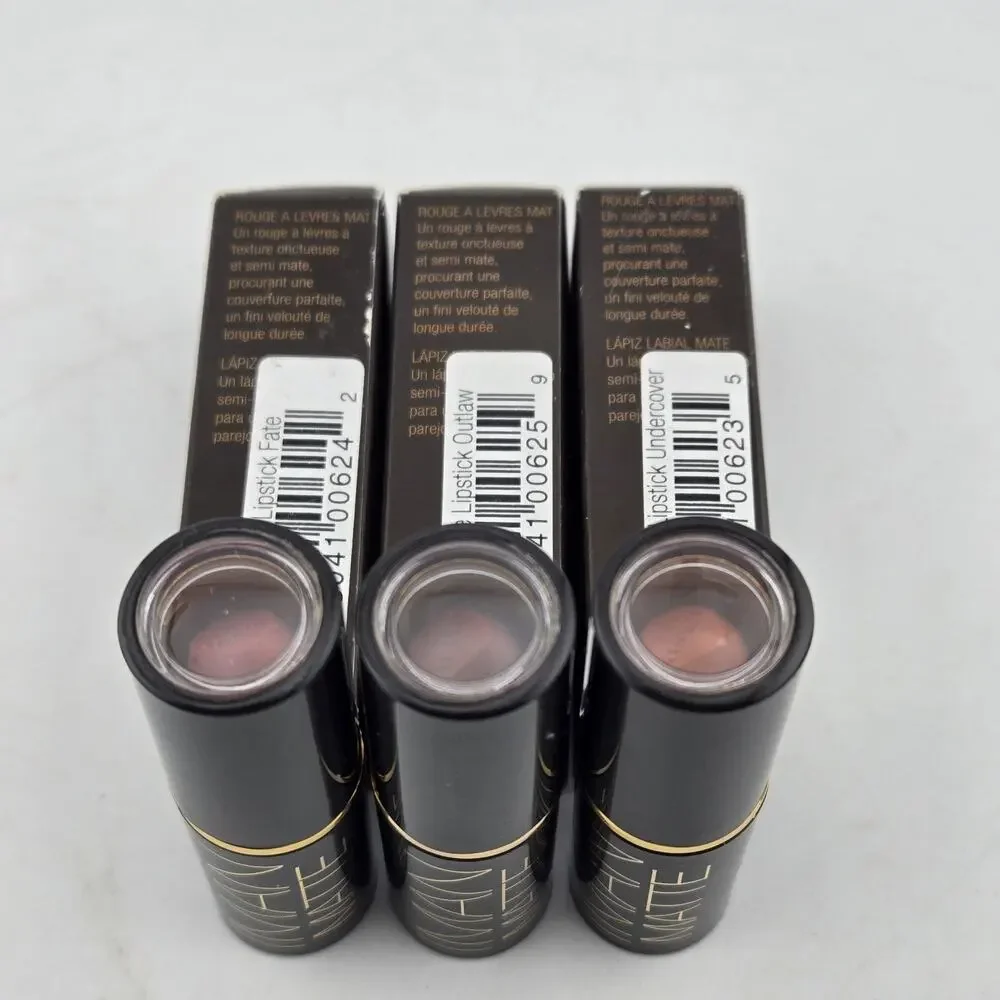 IMAN Luxury Matte Lipstick Mixed Lot Of 6 Assorted Colors Full Size Gift Set